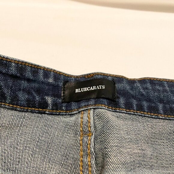 Bluecarats Mens Distressed Jeans Size 32 - Picture 6 of 16